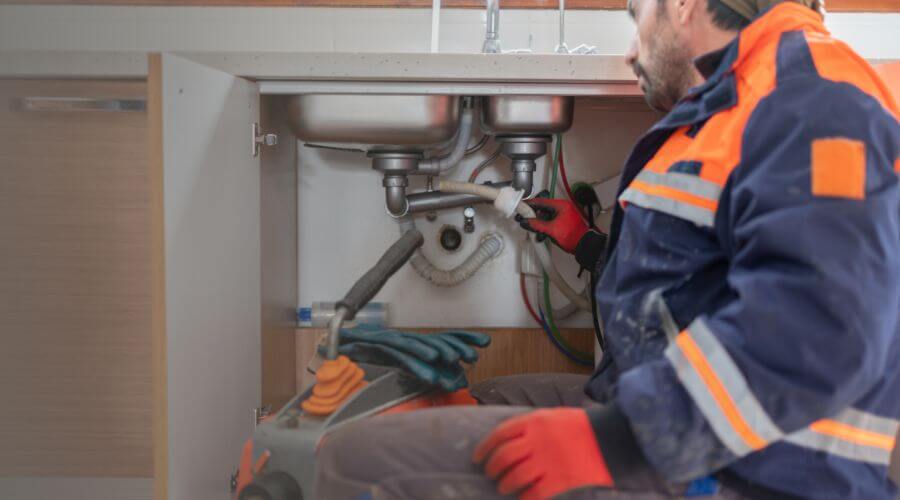 Residential Slab Leak Plumbing in Rockham, SD